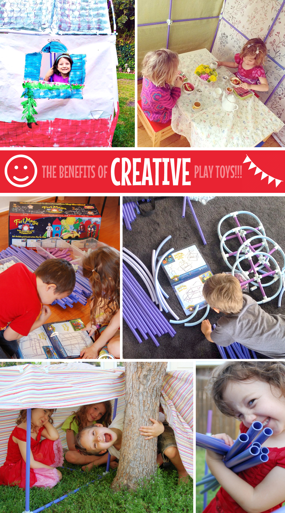 The Benefits Of Creative Play Toys For Children - Fort Magic