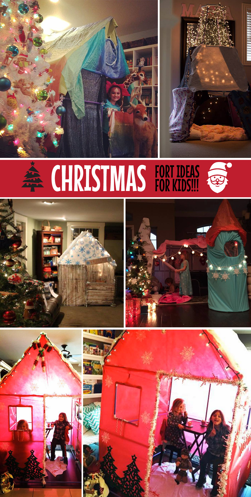 Forts Add Sparkle to the Traditional Christmas Fort Magic