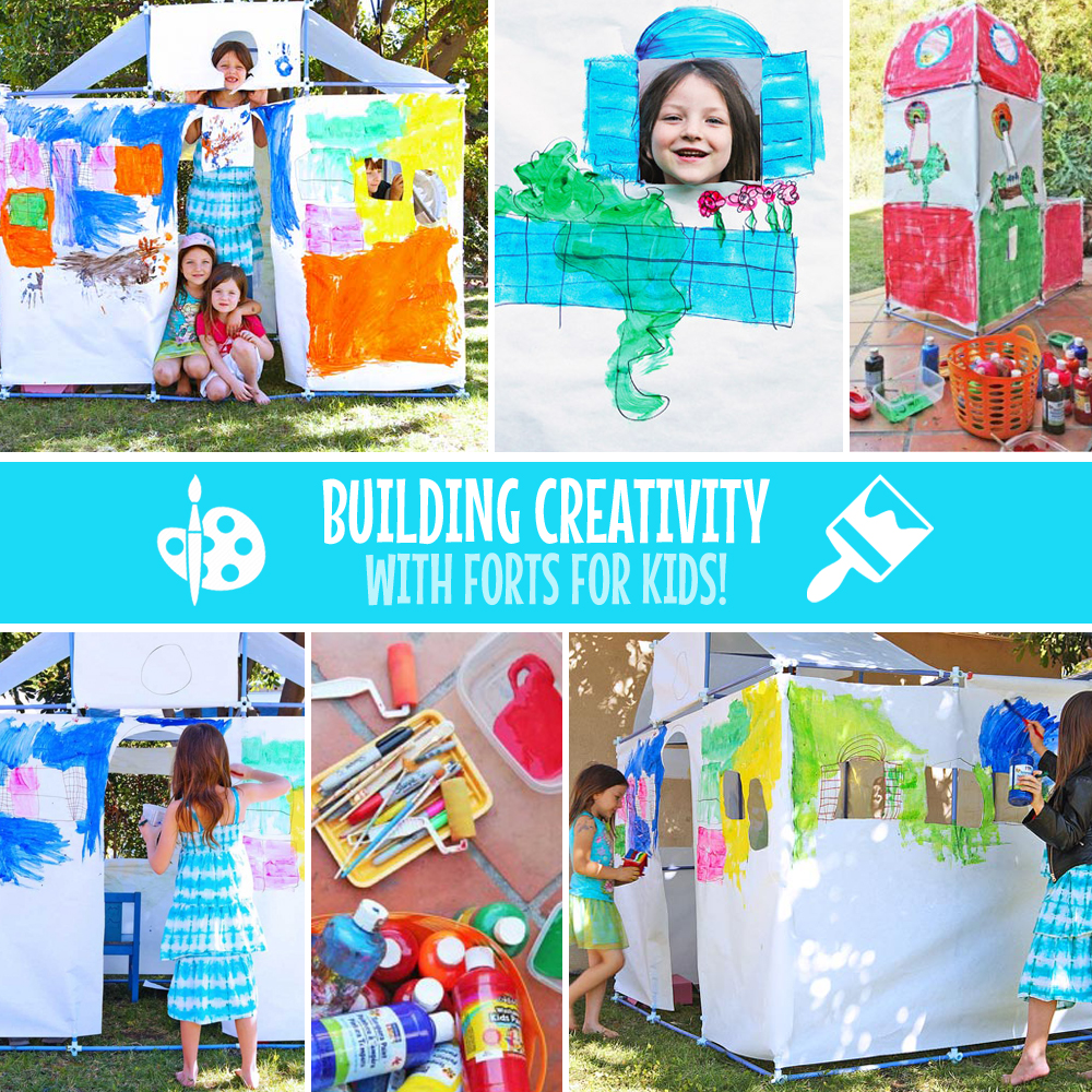 Building Creativity With Fort Building Kits For Kids - Fort Magic