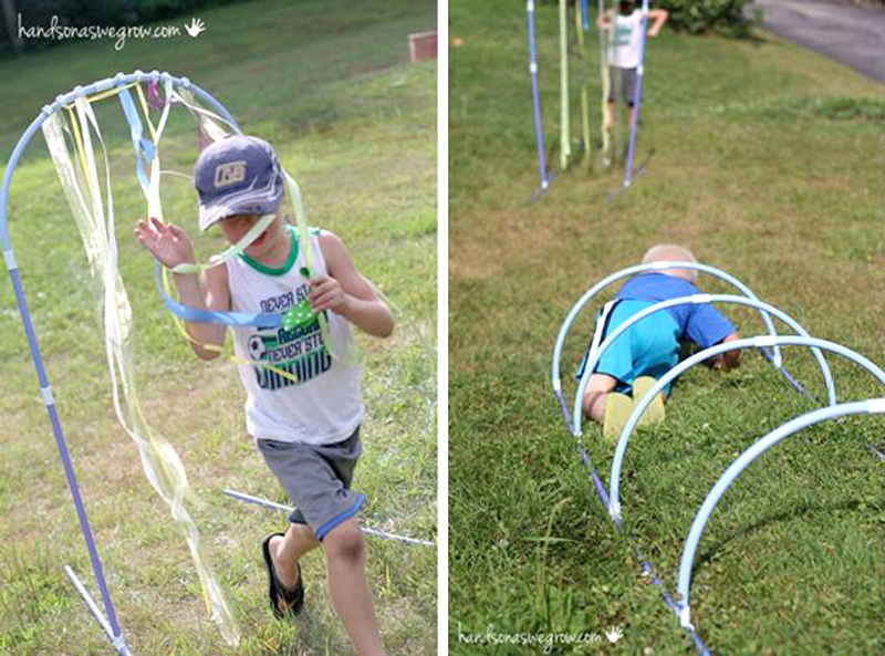 Fun Ideas for an Obstacle Course in Your Backyard