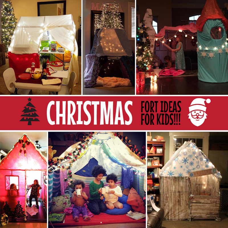 Forts Add Sparkle to the Traditional Christmas Fort Magic