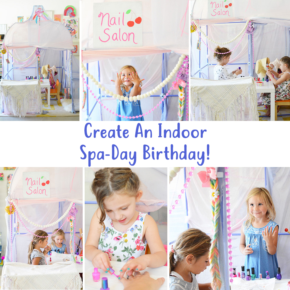 Spa Day Birthday For Kids Indoor Fort Ideas Fort Magic